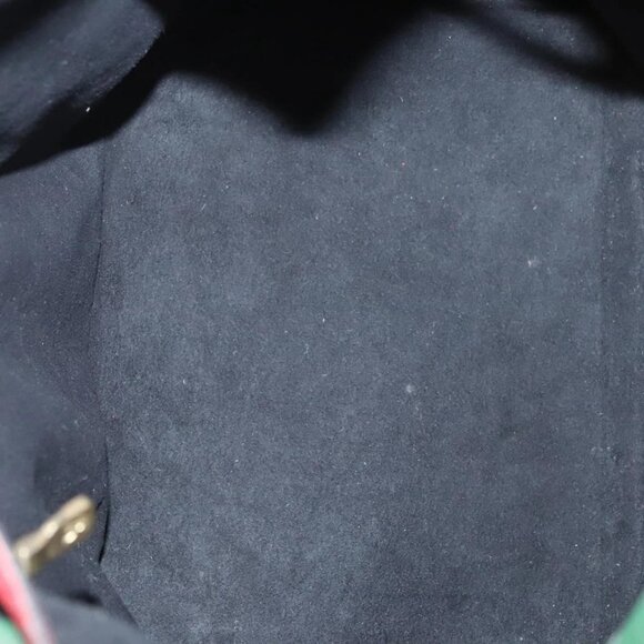 LOUIS VUITTON Epi Petit Noe Shoulder Bag Bicolor Green Red - Picture 9 of 16